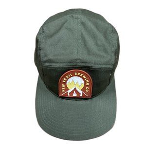 New Trail Brewing Co. Green "National‎ Park" inspired Baseball Cap with Clasp